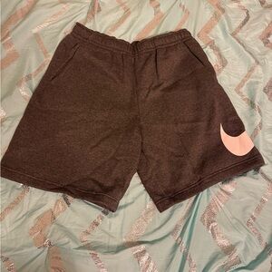 Nike Men's Dark Gray Shorts with White Swoosh logo. Men’s Large. BNWT!